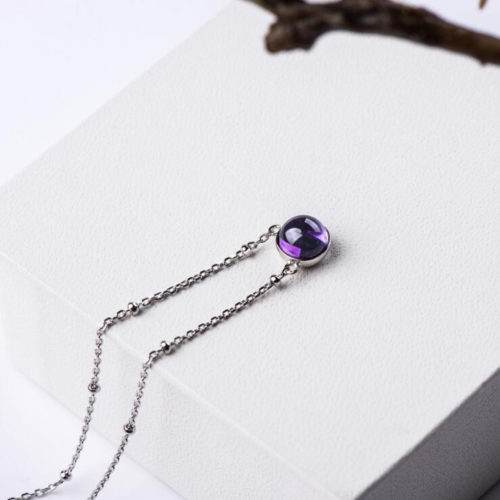 Amethyst "Intuitive Eye" Necklace