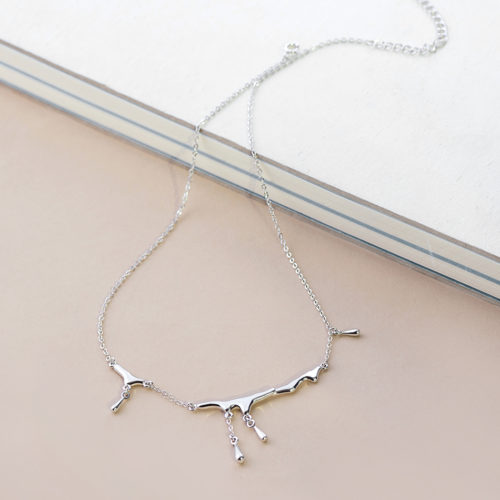 Silver Rain Necklace