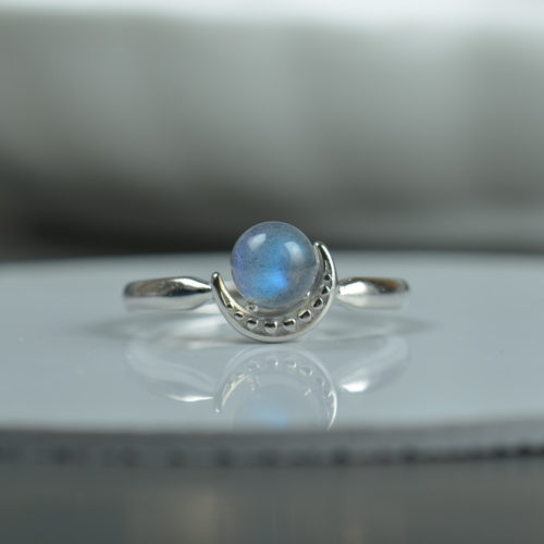 Blue Moon Labradorite Ring
