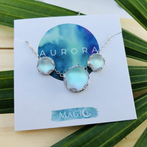 Aurora Necklace & Earrings Set