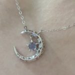 Galaxy Moon Necklace photo review