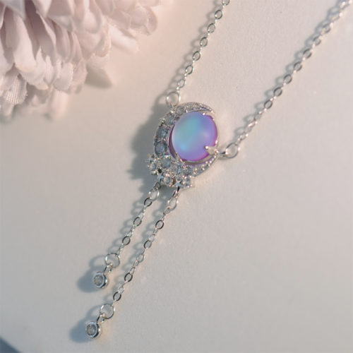 Aurora Moon Necklace