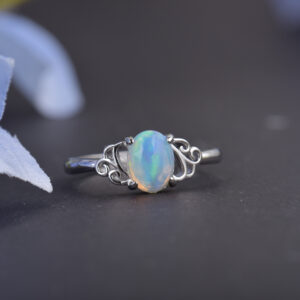 Opal Serenity Ring
