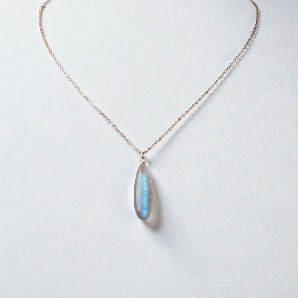 Ethereal Shield | Labradorite Pendant