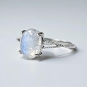 Lunar Glow | Moonstone Ring