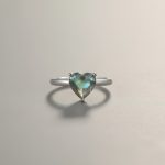 Mystic Heart Labradorite Ring