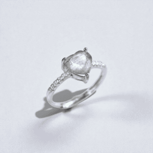 Mystic Heart Labradorite Ring