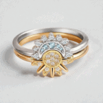 Celestial Alchemy Ring - Sun & Moon Union