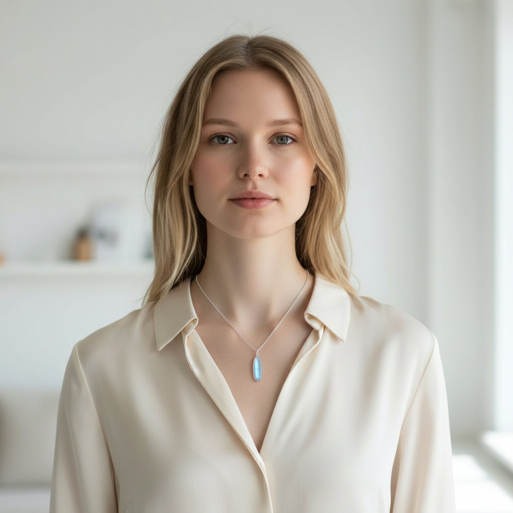 Ethereal Shield | Labradorite Pendant