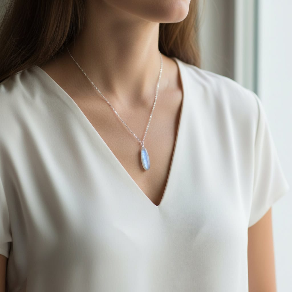 Ethereal Shield | Labradorite Pendant