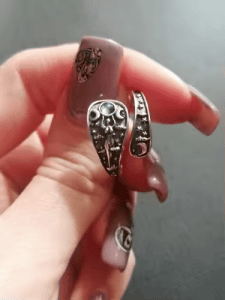 Triple Moon Goddess Ring photo review