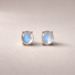 Moonstone Dreams Stud Earrings
