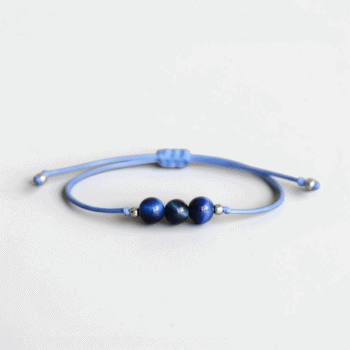 Blue Tiger's Eye Bracelet