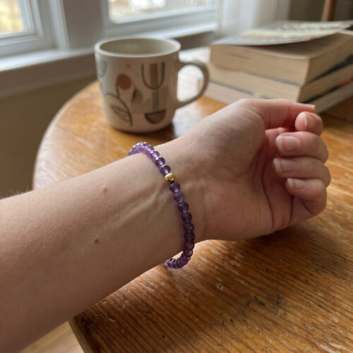 Amethyst Aura Bracelet photo review