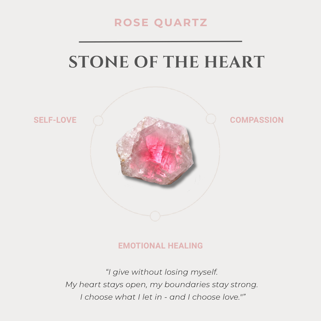 Rose Quartz - Stone of the Heart